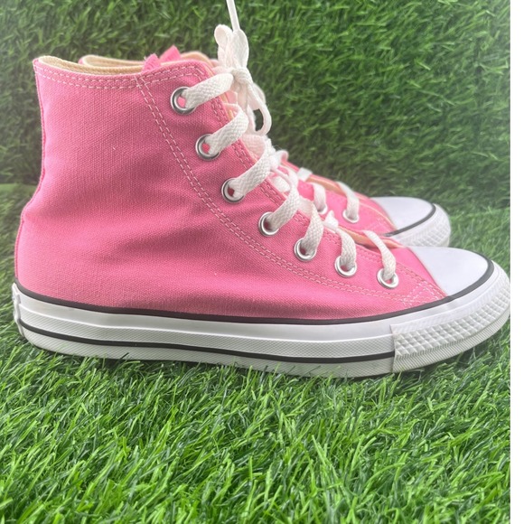 Converse Shoes - Converse Chuck Taylor All Star Pink High Top Sneakers Women's 7 Classic Retrofit